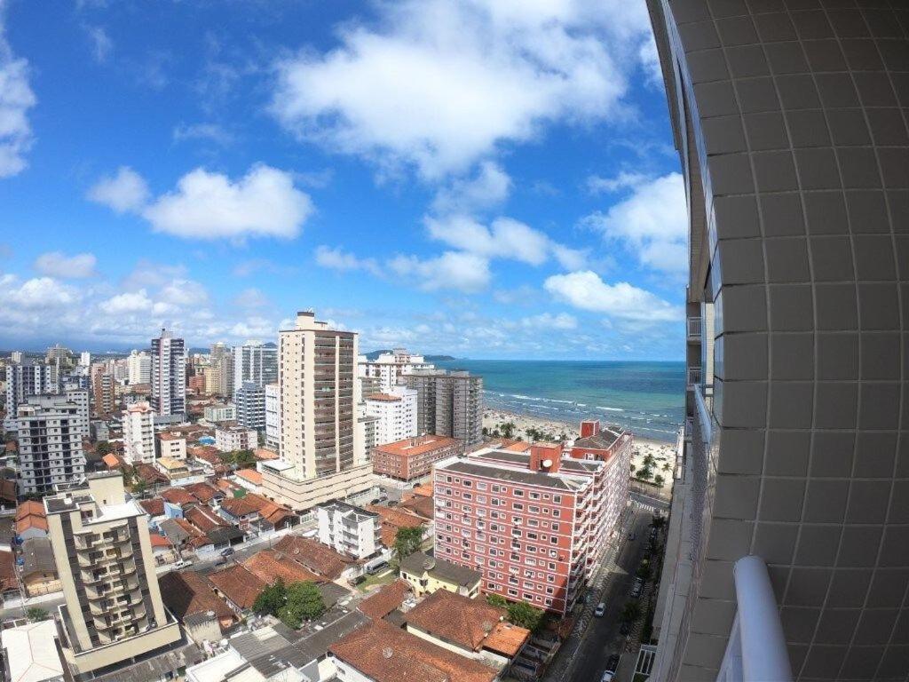 16º andar vista pro mar Lägenhet Praia Grande  Exteriör bild