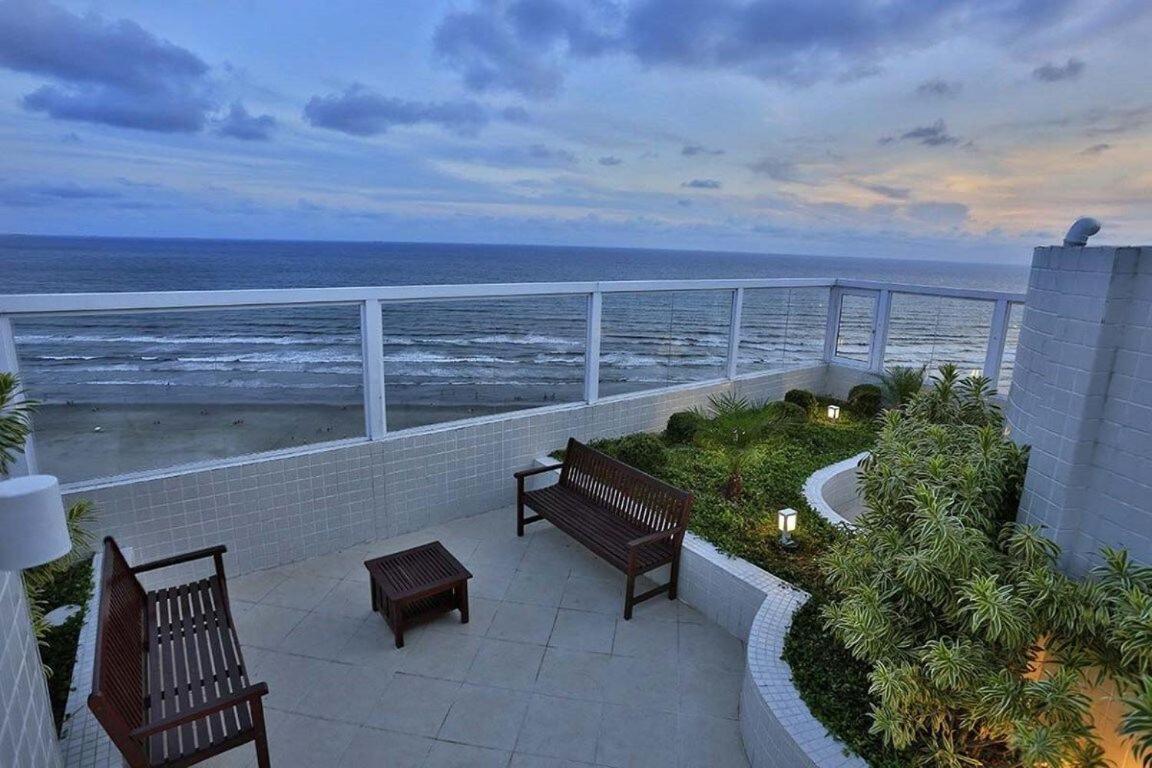 16º andar vista pro mar Lägenhet Praia Grande  Exteriör bild